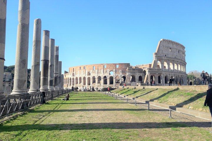 Rom i en dag privat kombination: Colosseum, Vatikanen & Lunch ingår