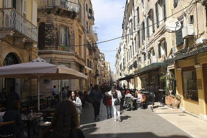 Viagem de compras pela cidade de Corfu