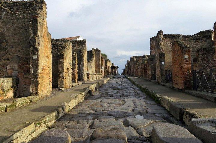 Von Neapel oder Sorrent: Private Tour durch Pompeji, Weinprobe & Mittagessen