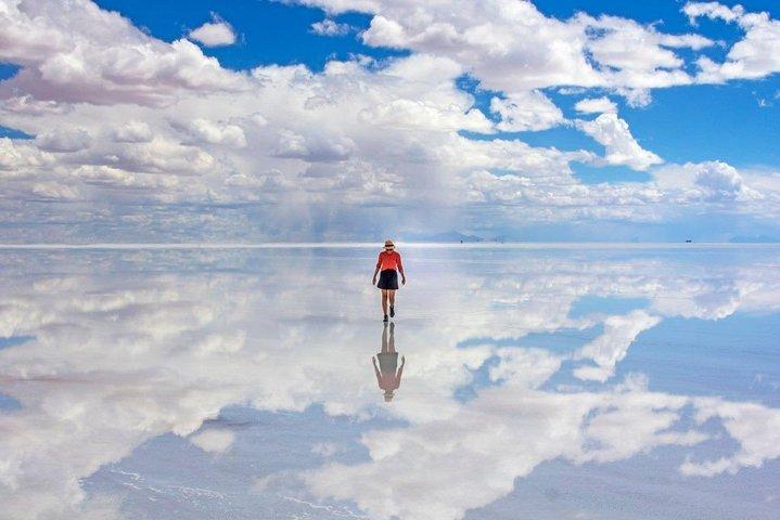 Salar de Uyuni Fuld dagstur Tradicional+atardecer