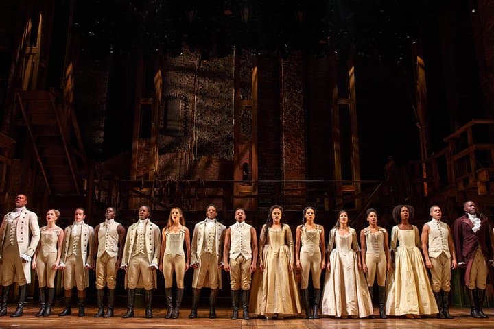 Hamilton on Broadway Ticket