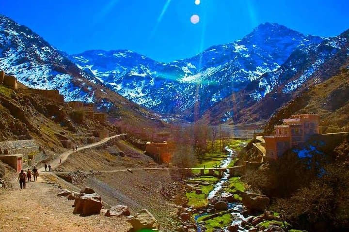 Marrakech High Atlas mountains 3 Valleys waterfalls & Camel Ride