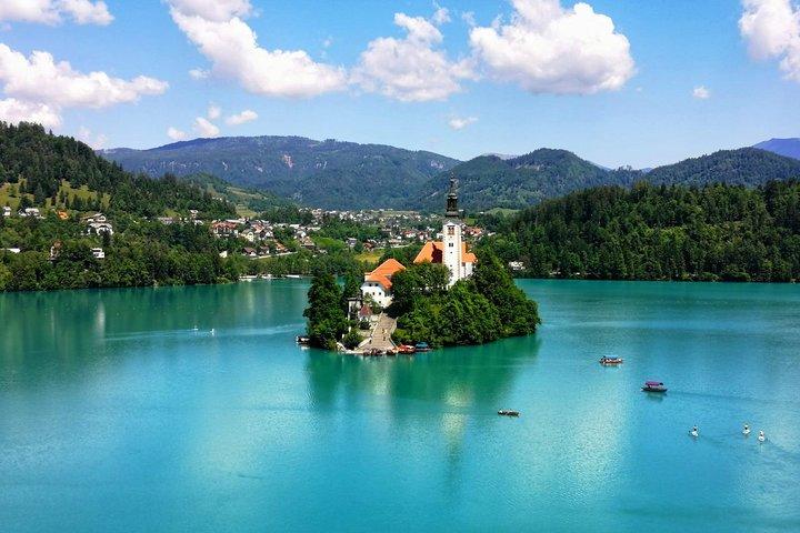 Excursão de um dia no Lago Bled (Castle and Island)