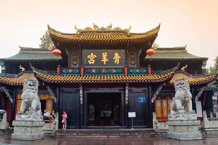 Visite privée d'une journée de la ville de Chengdu