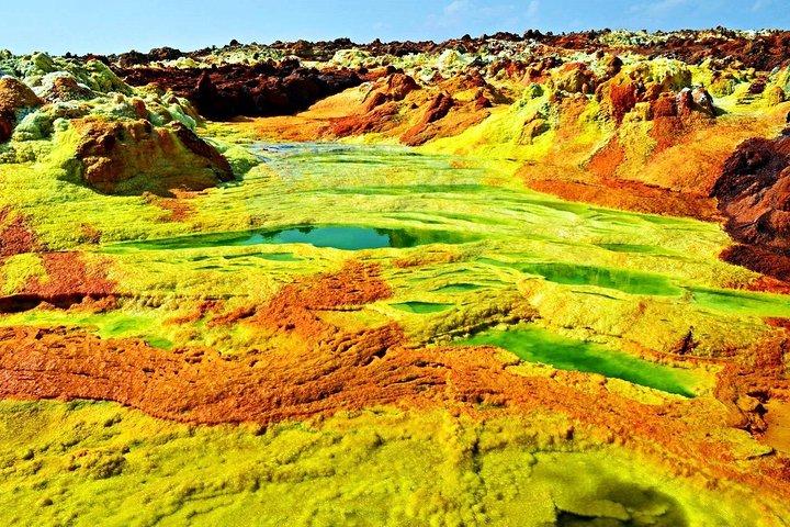 4 dagar 3 dagar Danakil Depression Tour