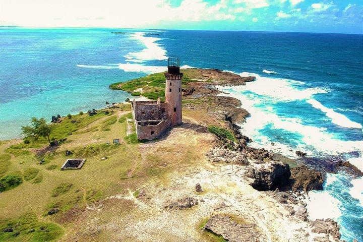 5 eilanden & Ile aux Cerfs Speedbootcruise, snorkelen + lunch