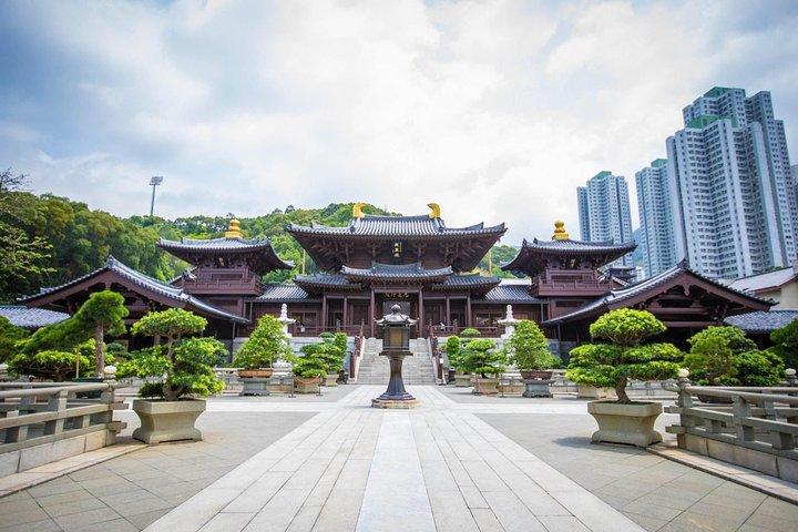 Excursion privée de deux jours à Hong Kong, y compris le couvent de Xinjie et de Chi Lin