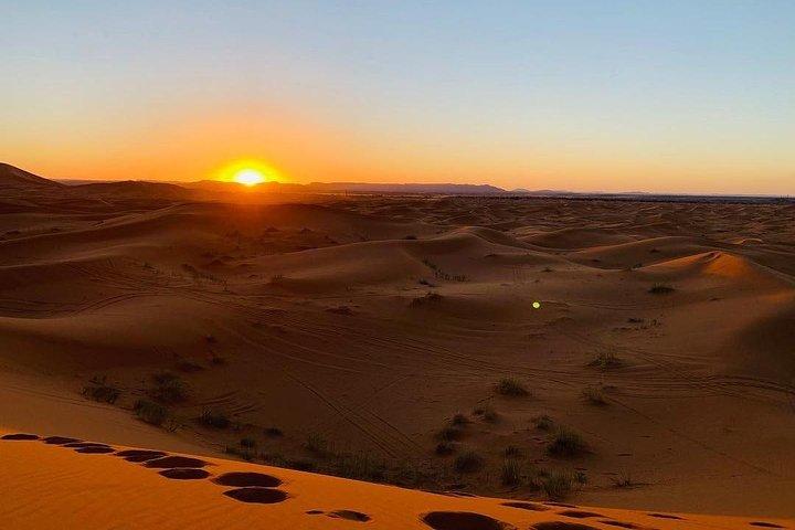 Excursão de 4 dias no deserto de Marrakech a Fes via Merzouga Sahara (Erg Chebbi)