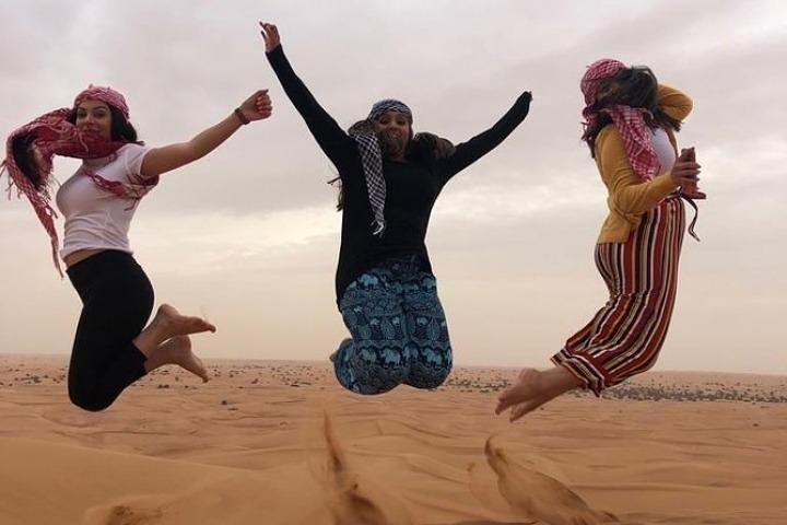 Morgon Desert Safari Dubai med fyrhjuling