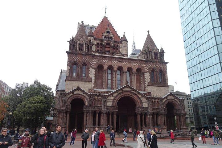 Excursão a pé autoguiada em Boston Back Bay e caça ao tesouro