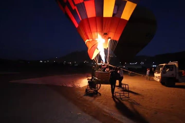 Hot Air Balloon Ride Over Luxor Monuments