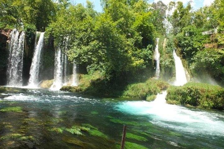 Antalya Stadtrundfahrt mit Düden Wasserfall Karpuzkaldıran Wasserfall und Bootsfahrt