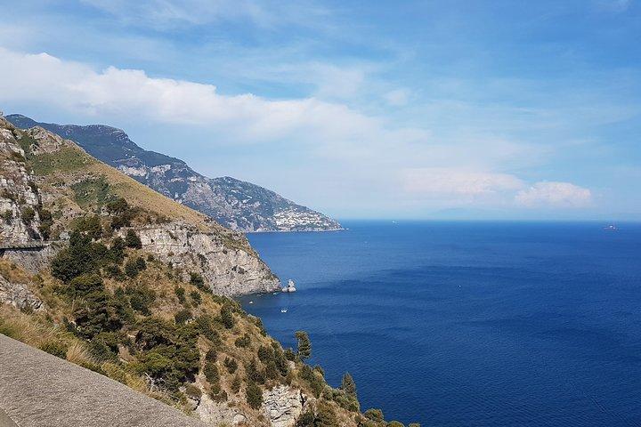 Privat strandutflykt: Positano, Sorrento och Pompeii