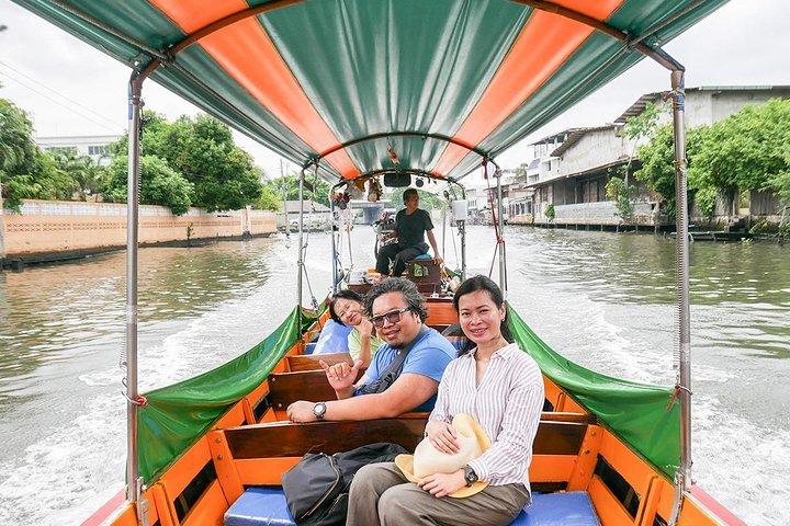 Zeitlose Thonburi-Kanal- und Essenstour
