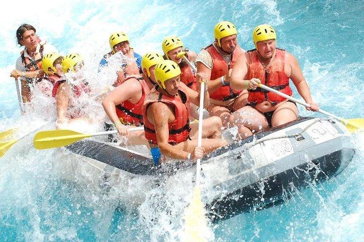 Antalya River Rafting, Zipline & Tazı Canyon mit Jeep Combo Tours
