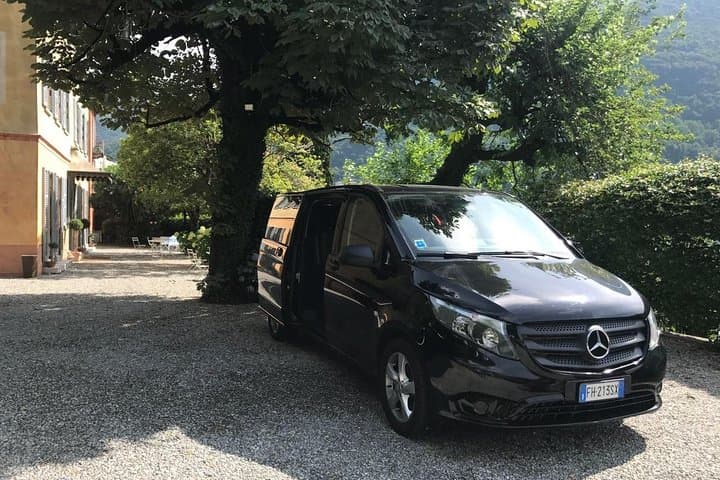 Bellagio/Lezzeno/Oliveto Lario to/from Milan Malpensa Apt (Private Transfer)