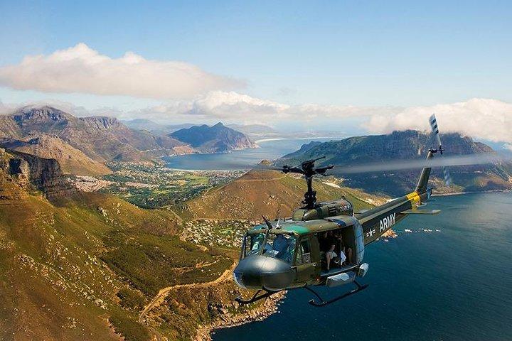 Det bedste af 3-dages attraktionstur til kappe: Arme-helikopter og Cape Peninsula & vinsmagning