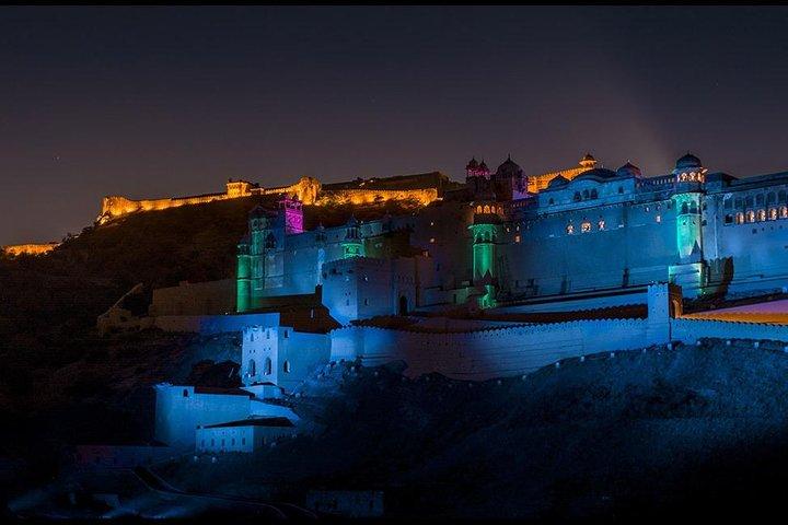 Spettacolo di suoni e luci all'Amber Fort
