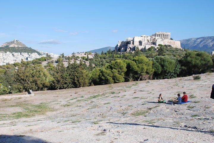 Antike griechische Meditation & Theta-Heilung-Intro auf dem heiligen Hügel der Akropolis