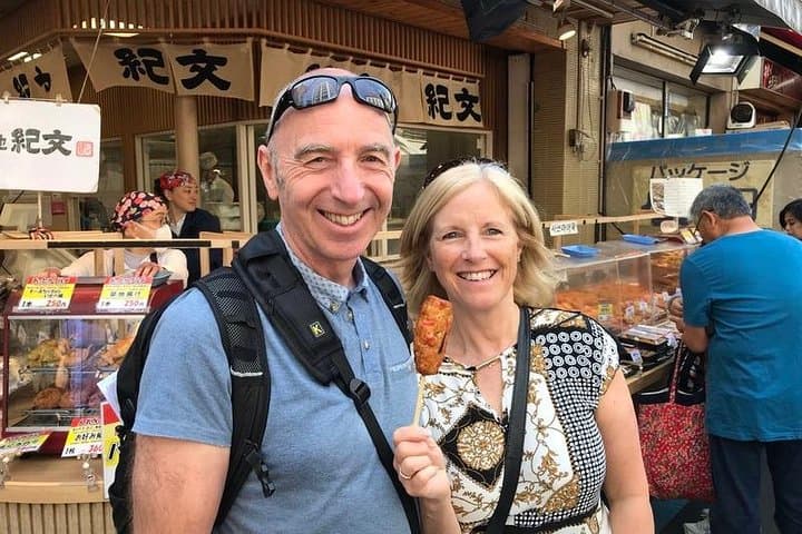 Toyosu Market Morning Tuna Auction and Tsukiji Food Tour with Licensed Guide