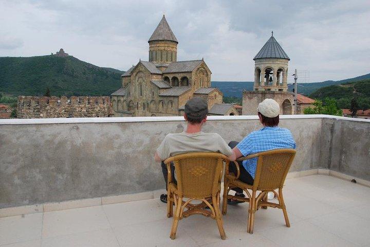 Stadt Mtskheta und Kloster Jvari, Город Мцхета и Монастырь Джвари