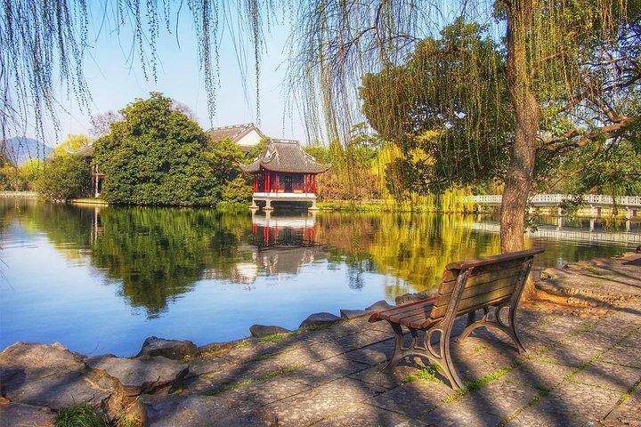 Dagtocht om het pittoreske landschap en de goddelijke cultuur in Hangzhou te verkennen