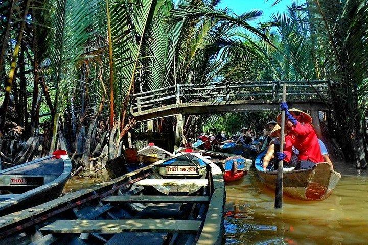 Ganztägige Mekong-Entdeckungstour in kleiner Gruppe ab Ho-Chi-Minh-Stadt