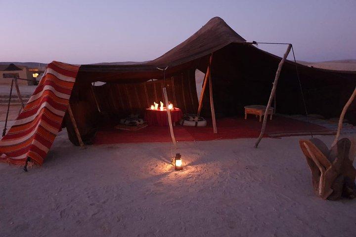 Sunset Camel Ride Quad Tour In Agafay Desert With Dinner