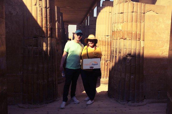 Excursão privada de um dia a Sakkara, Memphis City e Dahshur