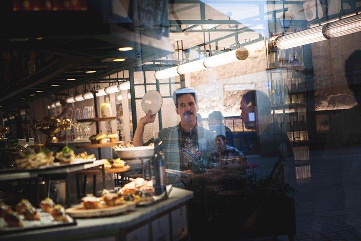 Mercado de San Sebastián e almoço com petiscos bascos