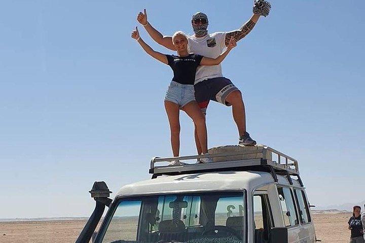 Hurghada Super Safari – Quad, Camel Ride, Jeep & BBQ Diner