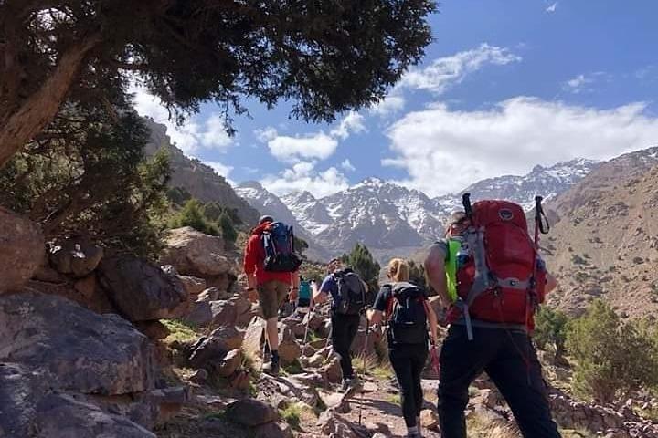 Atlas Mountain Trail-dagwandelingstour vanuit Marrakech