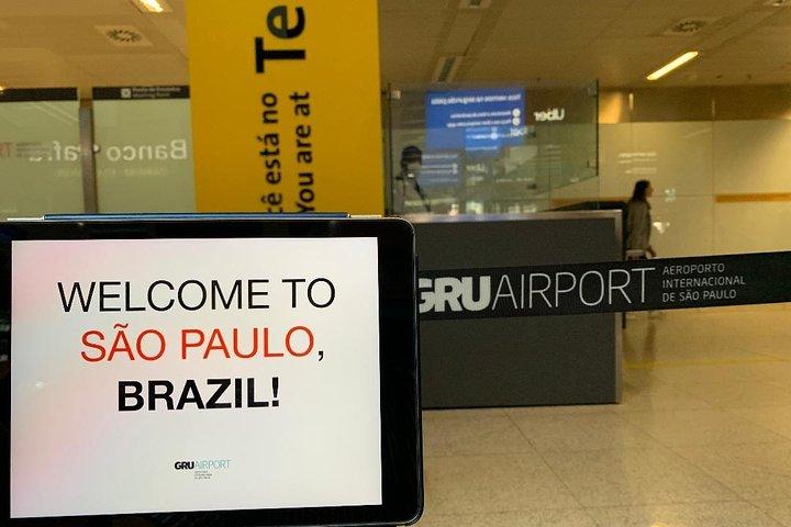 Escale à São Paulo depuis l'aéroport de GRU | 06 heures de visite privée