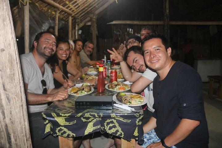 Hele dagen i San Blas, Panama