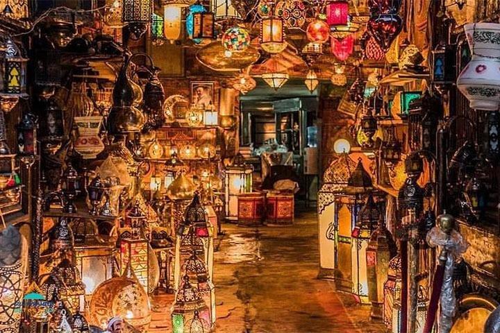 Resa till Egyptiska museet, Gamla Kairo och basaren