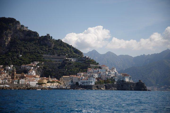Deling Positano og Amalfi Tour fra Sorrento