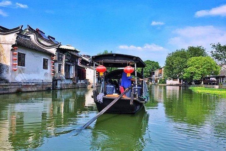 Xitang Water Town Selbstgeführte Tour von Shanghai mit privatem Transfer