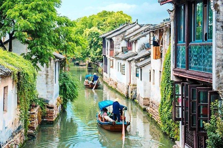 Selbstgeführte Tour durch Zhouzhuang und Xitang Water Town von Shanghai aus