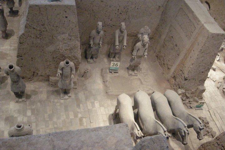 Xi'an Terracotta Warriors Museum en Xi'an Railway Drop-Day Day Tour