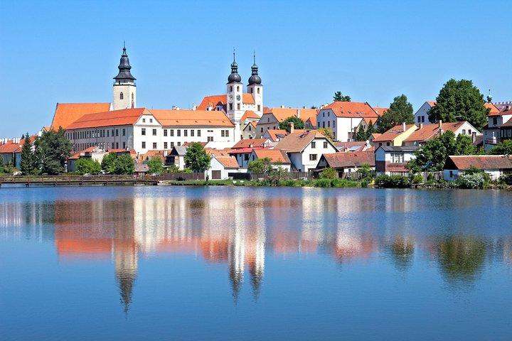 Envägsöverföring från VIENNA till Prag med valfri stopp vid Telc (UNESCO)