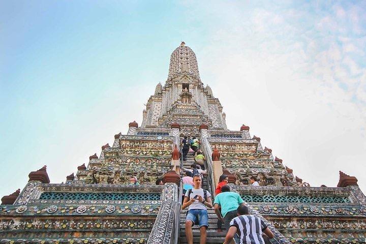 Bangkok Three Temples Tour: com barco Grand Palace & Express