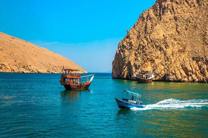 Musandam Khasab Day Trip och Dhow Cruise från Dubai