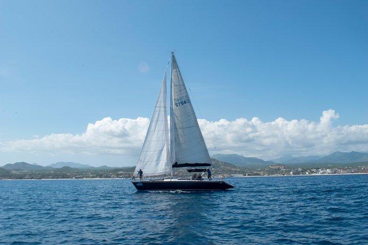 Aventura de meio dia com snorkel e vela em Cabo San Lucas