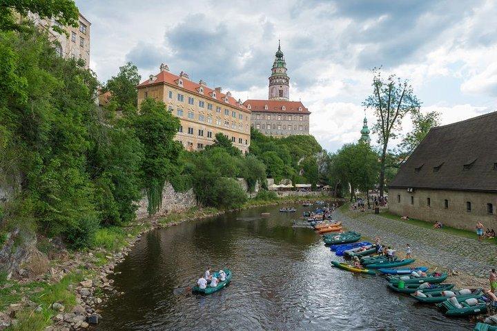 Rafting sur la Vltava - Visiter Prague, Cesky Krumlov