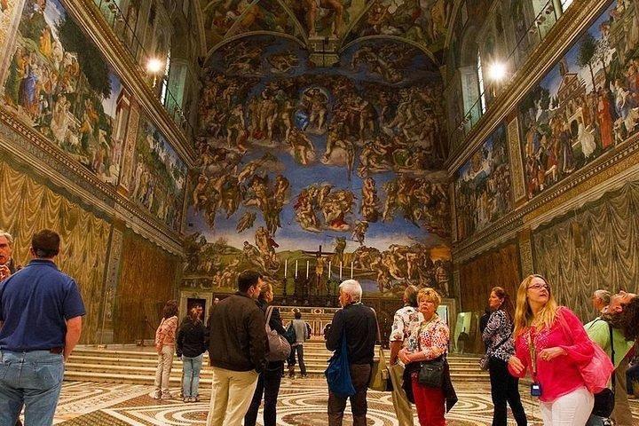 Vatikanets museer og Sistine Chapel Tour + valgfri basilika