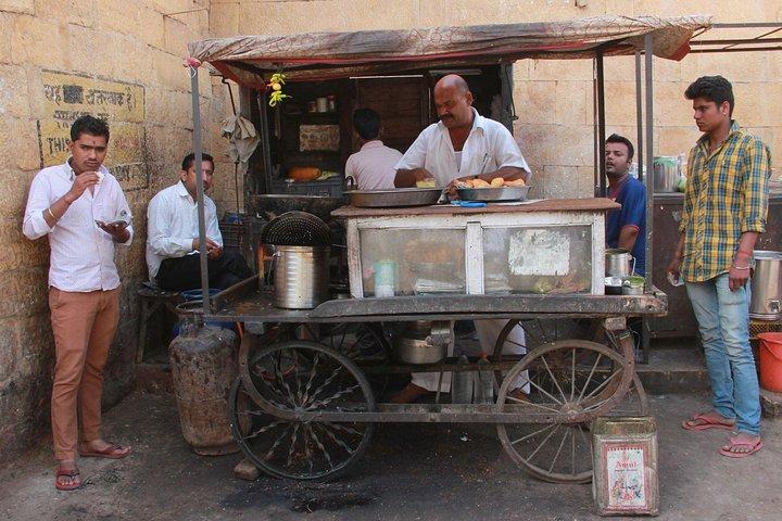 Paseo de comida callejera de Jaisalmer