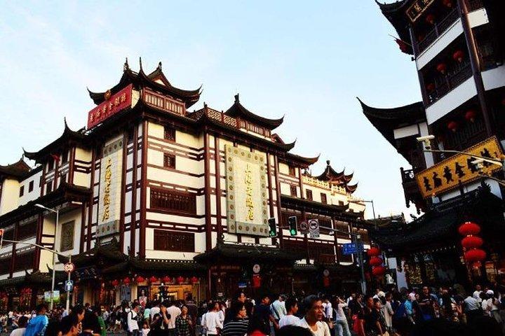 Shanghai Day Tour nach Yuyuan, Weltfinanzzentrum, Museum, Bund, Alte Straße