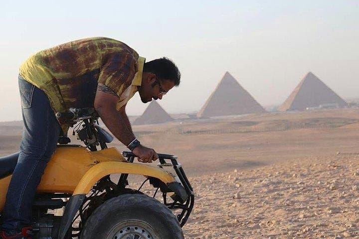 60 Min Quad Bike Ride Private Tour from Cairo or Giza