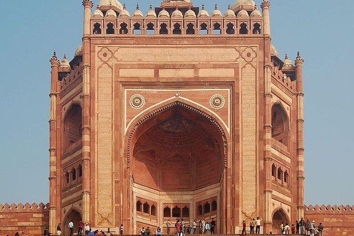 Tour privato di un'intera giornata Taj Mahal e Agra Fort da Jaipur