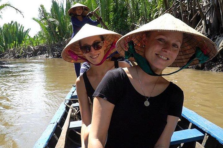 Túneles de Cu Chi e passeio de dia completo pelo Delta do Mekong